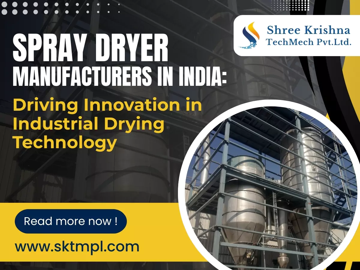Spray dryer manufacturers​ In India